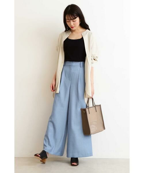 ＊＊N.Natural Beauty Basic / エヌ ナチュラルビューティーベーシック パンツ | ガーデンツイルパンツ | 詳細4