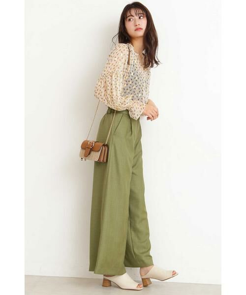 ＊＊N.Natural Beauty Basic / エヌ ナチュラルビューティーベーシック パンツ | ガーデンツイルパンツ | 詳細14
