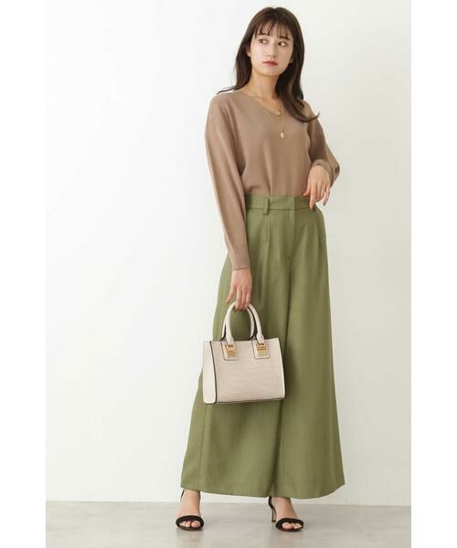 ＊＊N.Natural Beauty Basic / エヌ ナチュラルビューティーベーシック パンツ | ガーデンツイルパンツ | 詳細15