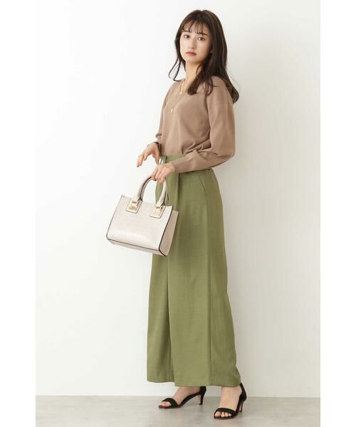 ＊＊N.Natural Beauty Basic / エヌ ナチュラルビューティーベーシック パンツ | ガーデンツイルパンツ | 詳細16