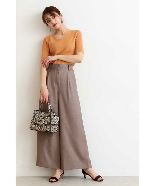 ＊＊N.Natural Beauty Basic / エヌ ナチュラルビューティーベーシック パンツ | ガーデンツイルパンツ | 詳細28