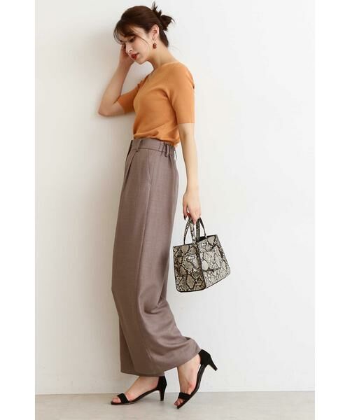 ＊＊N.Natural Beauty Basic / エヌ ナチュラルビューティーベーシック パンツ | ガーデンツイルパンツ | 詳細29