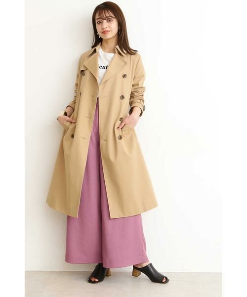 ＊＊N.Natural Beauty Basic / エヌ ナチュラルビューティーベーシック アウター | ベーシックトレンチコート | 詳細12