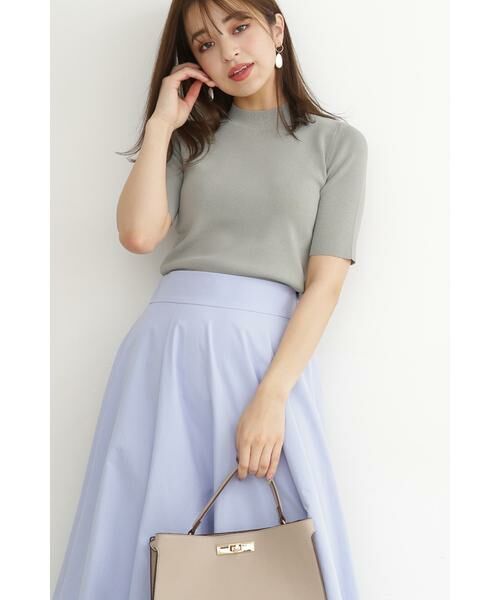 ＊＊N.Natural Beauty Basic / エヌ ナチュラルビューティーベーシック スカート | テックツイルフレアスカート | 詳細4