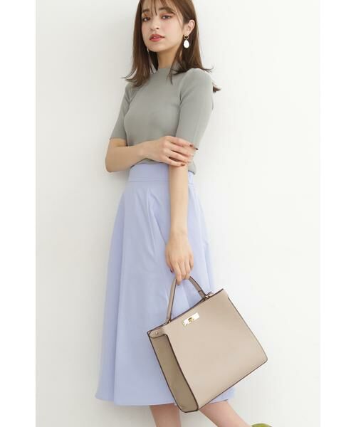 ＊＊N.Natural Beauty Basic / エヌ ナチュラルビューティーベーシック スカート | テックツイルフレアスカート | 詳細5