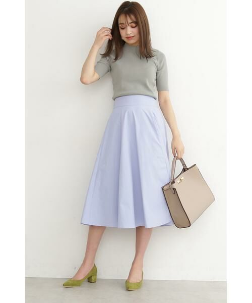 ＊＊N.Natural Beauty Basic / エヌ ナチュラルビューティーベーシック スカート | テックツイルフレアスカート | 詳細6