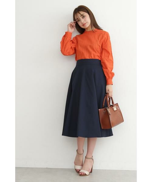 ＊＊N.Natural Beauty Basic / エヌ ナチュラルビューティーベーシック スカート | テックツイルフレアスカート | 詳細12