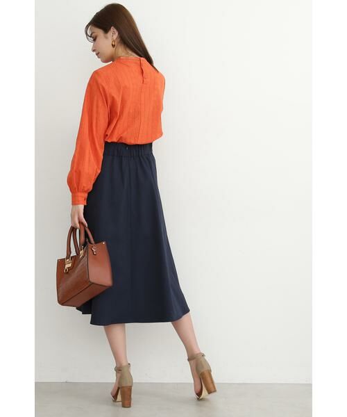 ＊＊N.Natural Beauty Basic / エヌ ナチュラルビューティーベーシック スカート | テックツイルフレアスカート | 詳細13