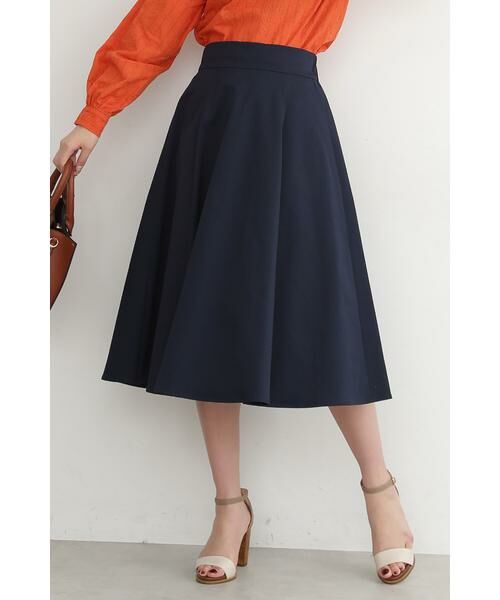 ＊＊N.Natural Beauty Basic / エヌ ナチュラルビューティーベーシック スカート | テックツイルフレアスカート | 詳細14