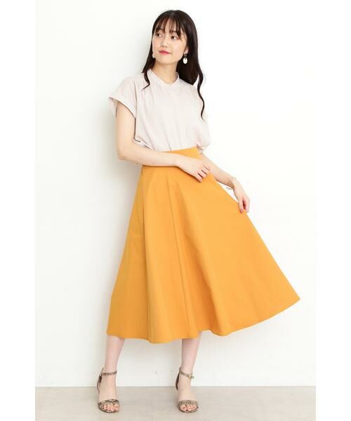 ＊＊N.Natural Beauty Basic / エヌ ナチュラルビューティーベーシック スカート | テックツイルフレアスカート | 詳細17