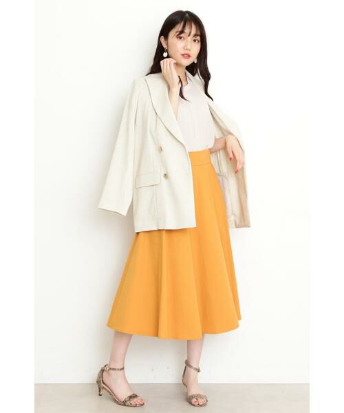 ＊＊N.Natural Beauty Basic / エヌ ナチュラルビューティーベーシック スカート | テックツイルフレアスカート | 詳細18