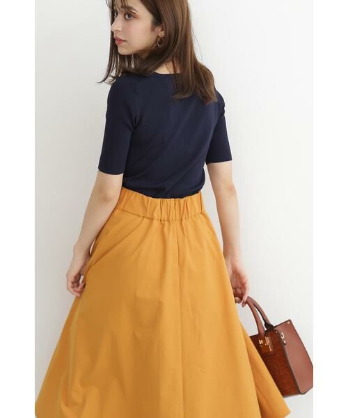 ＊＊N.Natural Beauty Basic / エヌ ナチュラルビューティーベーシック スカート | テックツイルフレアスカート | 詳細20