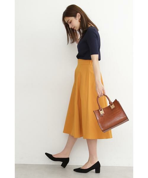 ＊＊N.Natural Beauty Basic / エヌ ナチュラルビューティーベーシック スカート | テックツイルフレアスカート | 詳細22