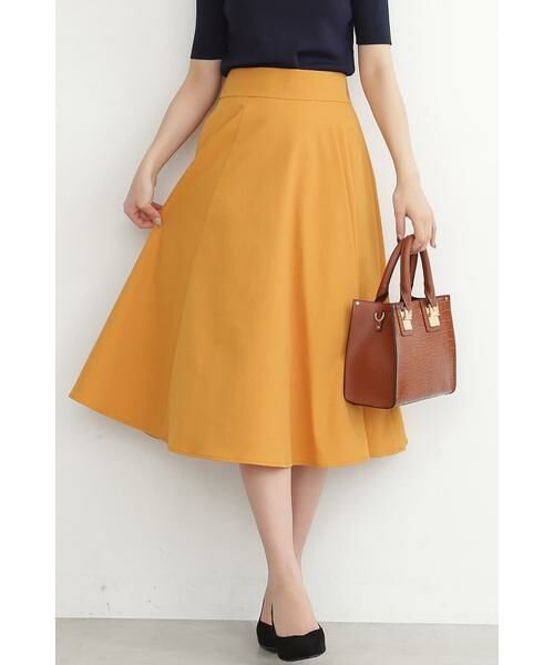 ＊＊N.Natural Beauty Basic / エヌ ナチュラルビューティーベーシック スカート | テックツイルフレアスカート | 詳細23