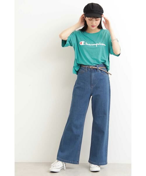 ＊＊N.Natural Beauty Basic / エヌ ナチュラルビューティーベーシック パンツ | ハイウエストワイドデニム | 詳細2