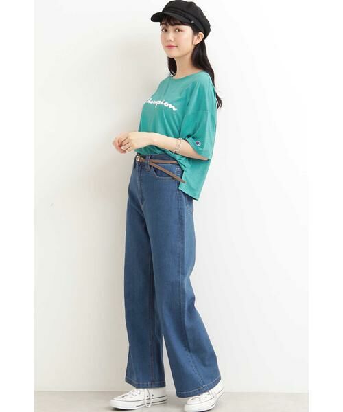 ＊＊N.Natural Beauty Basic / エヌ ナチュラルビューティーベーシック パンツ | ハイウエストワイドデニム | 詳細3