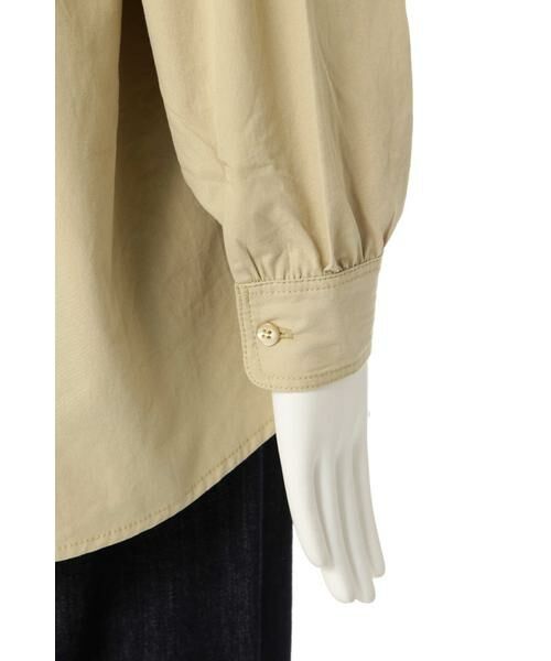 ＊＊N.Natural Beauty Basic / エヌ ナチュラルビューティーベーシック シャツ・ブラウス | ウエストシャーリングノーカラーシャツ | 詳細20