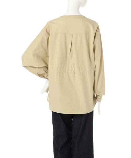 ＊＊N.Natural Beauty Basic / エヌ ナチュラルビューティーベーシック シャツ・ブラウス | ウエストシャーリングノーカラーシャツ | 詳細13