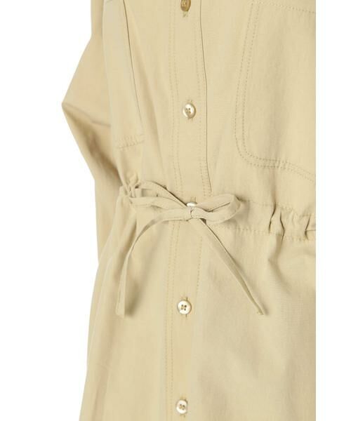 ＊＊N.Natural Beauty Basic / エヌ ナチュラルビューティーベーシック シャツ・ブラウス | ウエストシャーリングノーカラーシャツ | 詳細17