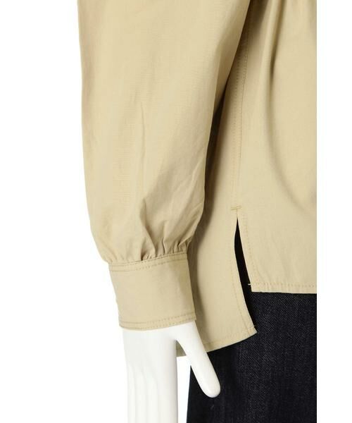 ＊＊N.Natural Beauty Basic / エヌ ナチュラルビューティーベーシック シャツ・ブラウス | ウエストシャーリングノーカラーシャツ | 詳細18