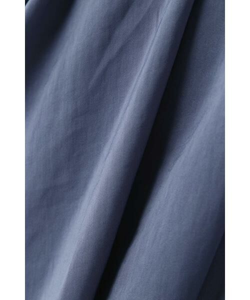 ＊＊N.Natural Beauty Basic / エヌ ナチュラルビューティーベーシック シャツ・ブラウス | ヴィンテージライクサテンタックフレアブラウス | 詳細4