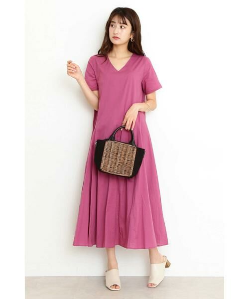 ＊＊N.Natural Beauty Basic / エヌ ナチュラルビューティーベーシック ワンピース | コットンサーキュラーワンピース | 詳細2