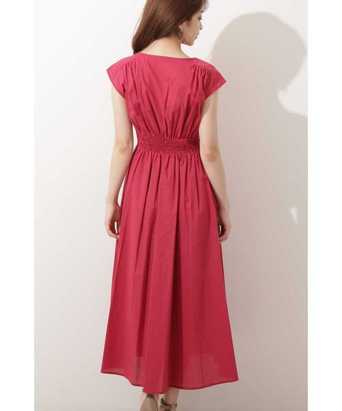 ＊＊N.Natural Beauty Basic / エヌ ナチュラルビューティーベーシック ワンピース | Vネックギャザーワンピース | 詳細13