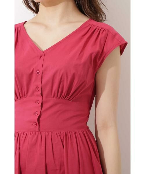 ＊＊N.Natural Beauty Basic / エヌ ナチュラルビューティーベーシック ワンピース | Vネックギャザーワンピース | 詳細14