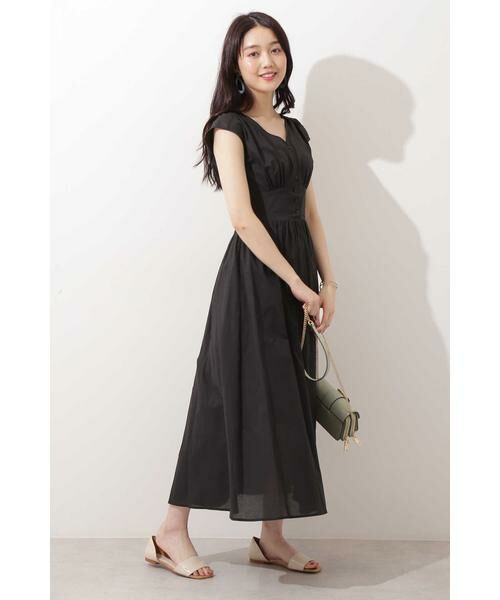 ＊＊N.Natural Beauty Basic / エヌ ナチュラルビューティーベーシック ワンピース | Vネックギャザーワンピース | 詳細17