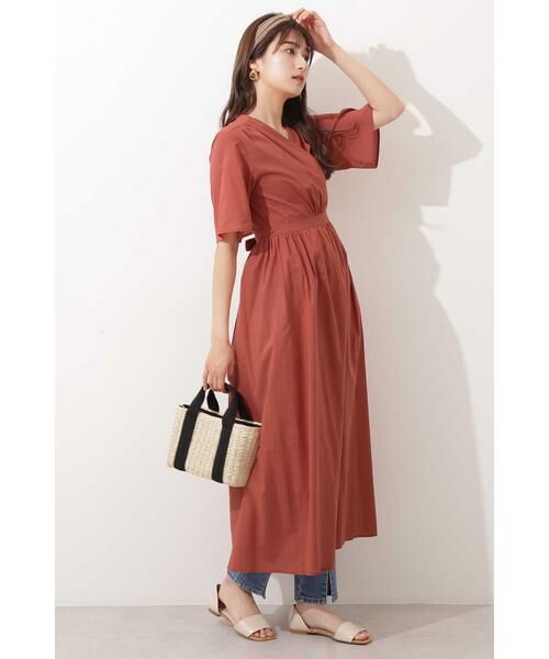 ＊＊N.Natural Beauty Basic / エヌ ナチュラルビューティーベーシック ワンピース | 2Wayカシュクールワンピース | 詳細9