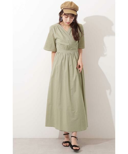 ＊＊N.Natural Beauty Basic / エヌ ナチュラルビューティーベーシック ワンピース | 2Wayカシュクールワンピース | 詳細20