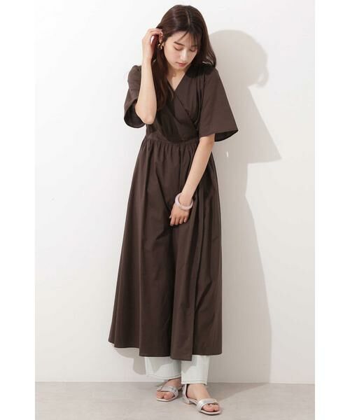 ＊＊N.Natural Beauty Basic / エヌ ナチュラルビューティーベーシック ワンピース | 2Wayカシュクールワンピース | 詳細23