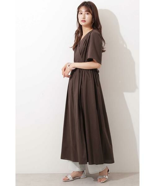 ＊＊N.Natural Beauty Basic / エヌ ナチュラルビューティーベーシック ワンピース | 2Wayカシュクールワンピース | 詳細24