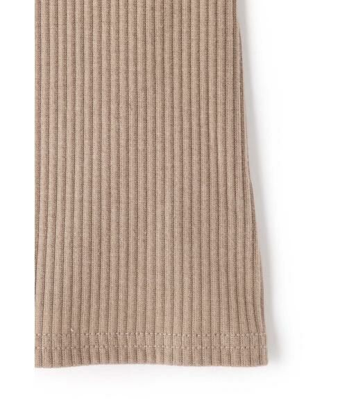 ＊＊N.Natural Beauty Basic / エヌ ナチュラルビューティーベーシック カットソー | リブタンクトップ　レース付きキャミソール | 詳細4