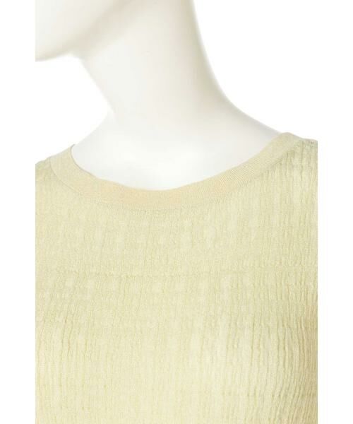 ＊＊N.Natural Beauty Basic / エヌ ナチュラルビューティーベーシック ニット・セーター | シャーリングチュニックニット | 詳細6