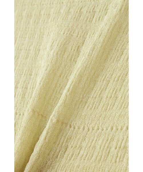 ＊＊N.Natural Beauty Basic / エヌ ナチュラルビューティーベーシック ニット・セーター | シャーリングチュニックニット | 詳細9