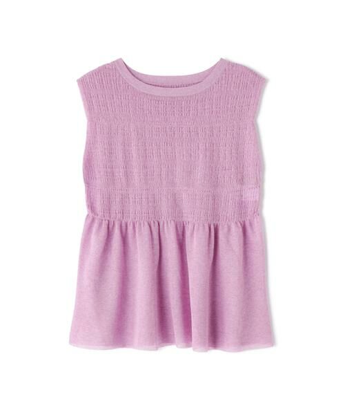 ＊＊N.Natural Beauty Basic / エヌ ナチュラルビューティーベーシック ニット・セーター | シャーリングチュニックニット | 詳細11