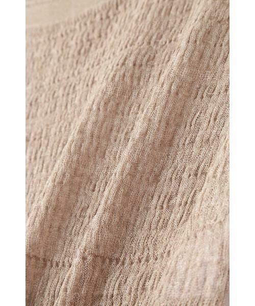 ＊＊N.Natural Beauty Basic / エヌ ナチュラルビューティーベーシック ニット・セーター | シャーリングチュニックニット | 詳細20