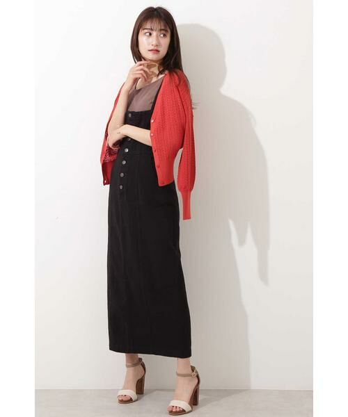 ＊＊N.Natural Beauty Basic / エヌ ナチュラルビューティーベーシック カーディガン・ボレロ | レース柄ニットカーディガン | 詳細2