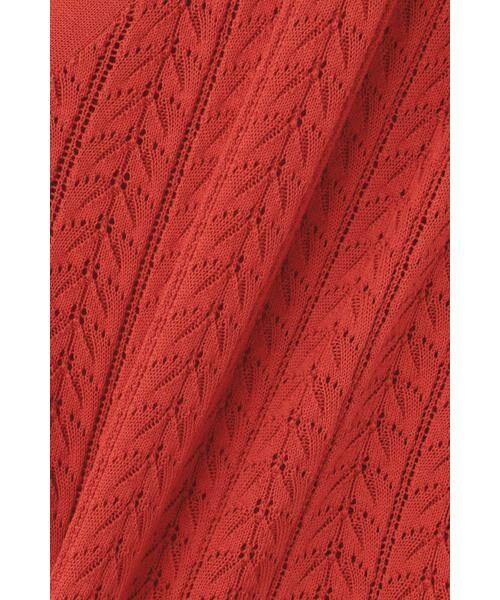 ＊＊N.Natural Beauty Basic / エヌ ナチュラルビューティーベーシック カーディガン・ボレロ | レース柄ニットカーディガン | 詳細4