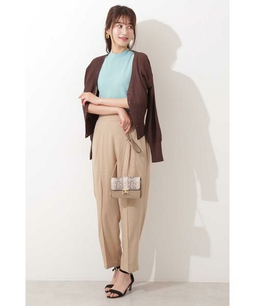 ＊＊N.Natural Beauty Basic / エヌ ナチュラルビューティーベーシック カーディガン・ボレロ | レース柄ニットカーディガン | 詳細10