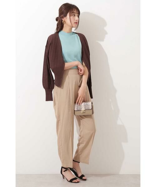 ＊＊N.Natural Beauty Basic / エヌ ナチュラルビューティーベーシック カーディガン・ボレロ | レース柄ニットカーディガン | 詳細11