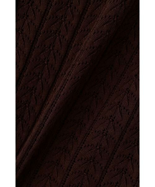 ＊＊N.Natural Beauty Basic / エヌ ナチュラルビューティーベーシック カーディガン・ボレロ | レース柄ニットカーディガン | 詳細12