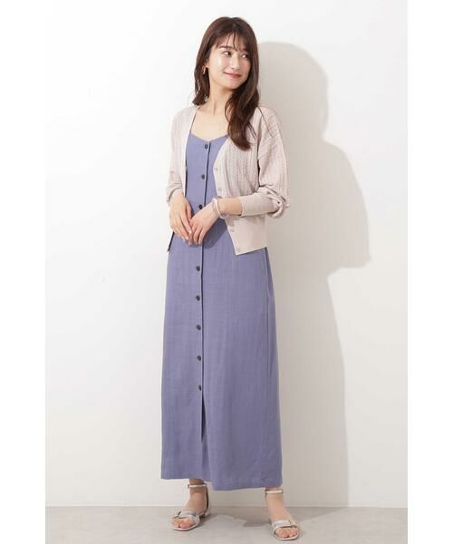 ＊＊N.Natural Beauty Basic / エヌ ナチュラルビューティーベーシック カーディガン・ボレロ | レース柄ニットカーディガン | 詳細19