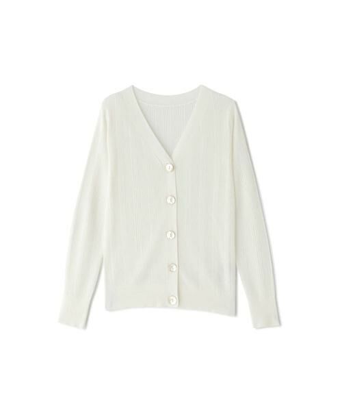 ＊＊N.Natural Beauty Basic / エヌ ナチュラルビューティーベーシック カーディガン・ボレロ | リブニットカーディガン | 詳細1