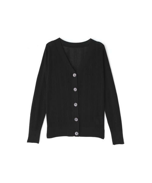 ＊＊N.Natural Beauty Basic / エヌ ナチュラルビューティーベーシック カーディガン・ボレロ | リブニットカーディガン | 詳細5