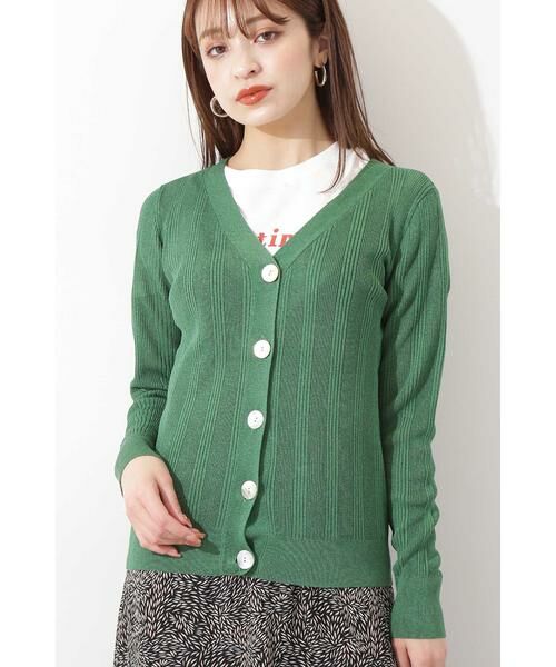 ＊＊N.Natural Beauty Basic / エヌ ナチュラルビューティーベーシック カーディガン・ボレロ | リブニットカーディガン | 詳細13