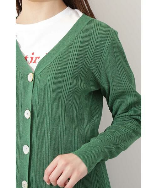 ＊＊N.Natural Beauty Basic / エヌ ナチュラルビューティーベーシック カーディガン・ボレロ | リブニットカーディガン | 詳細16