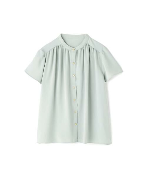 ＊＊N.Natural Beauty Basic / エヌ ナチュラルビューティーベーシック シャツ・ブラウス | ゴールドボタンとろみブラウス | 詳細1