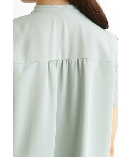 ＊＊N.Natural Beauty Basic / エヌ ナチュラルビューティーベーシック シャツ・ブラウス | ゴールドボタンとろみブラウス | 詳細10